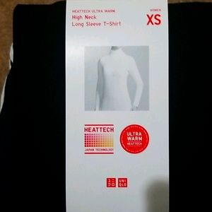 High neck long sleeve